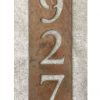 House number sign vertical, Large House number sign vertical